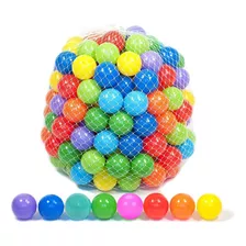 Pelotas Plasticas Suaves Con 8 Colores Vibrantes