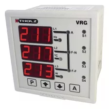 Multimedidor De Energia Vrg330r-90~240vca - P377 Tholz 