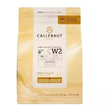 Chocolate Belga Branco Callebaut Cw2 25,9% Cacau - 2,01kg