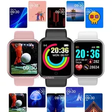 Smart Watch Y68 Monitor Cardíaco / Pressão / Pronta Entrega