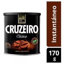 Cafe Clasico Instantáneo Cruzeiro Lata 170 Gr