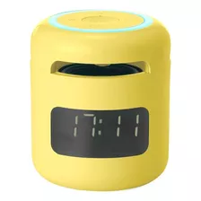 Caixa De Som Multimídia Com Relógio Despertador E Bluetooth 