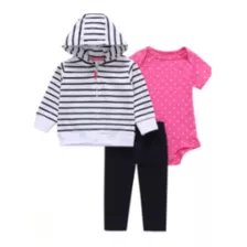 Trío Conjuntos Con Campera Para Bebe Nena