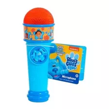 Microfono Juguete Las Pistas De Blue C/ Luz Sonido 49625 Pg