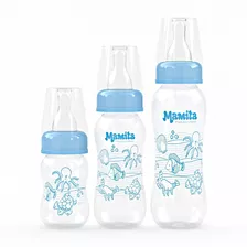 3 Mamadeiras Mamita (80ml - 150ml - 240ml) - Ref 245