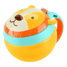 Vianda Skip Hop Zoo Infantil Para Snack Con Asa Leon +12m 