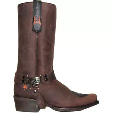 Botas Biker Originales Nokota Horse Piel Genuina Protección