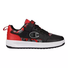 Tenis Champion Casual Drome Lo Rojo Con Negro Para Hombre