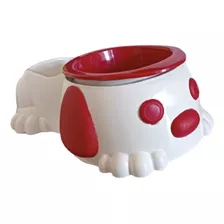 Bebedouro E Comedouro Pet P/cachorros Nº 02 Vermelho Unidade