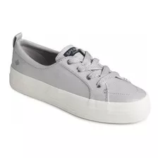 Tenis Sperry St S84817 Metallic Silver Crest Vibe Platform C