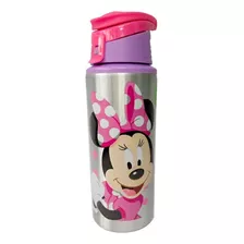 Botella De Agua Metálica 500ml Minnie Disney