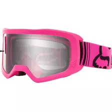 Óculos Fox Main 2 Race Rosa Trilha Cross 2020 !! Cor Da Lente Transparente