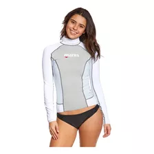 Playera Mares Azul Protección Solar Natación Buceo 16 -3 X L