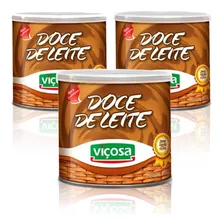 Doce De Leite Viçosa 800g Kit 3 Latas - Frete Gratis