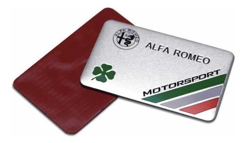 Emblema Alfa Romeo Motorsport Foto 3