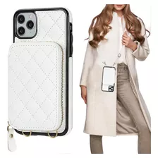 Bocasal Funda Tipo Cartera Cruzada Para iPhone 11 Pro Max, C