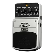 Pedal De Efeito Behringer Ultra Octaver Uo300 Cinza