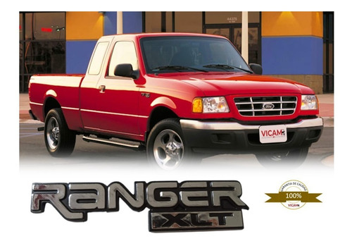 Emblema Ford Ranger Xlt 2001-2005. Foto 2