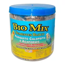 Ração Bio Mix Periquito Calopsita Agapornis Aves Pote 20 Unidades