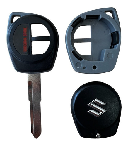 Carcasa Llave Suzuki 2 Botones Con Logo Para Vitara Swift  Foto 2