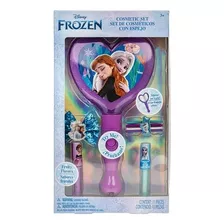 Set De Cosméticos Con Espejo Con Luz Disney Frozen