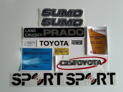 Foto de Toyota Prado Sumo Sport Emblemas Y Calcomanas