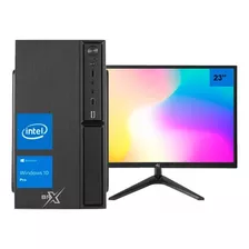 Computador Brx I5 650 4gb 120gb Windows 10 + Monitor 23