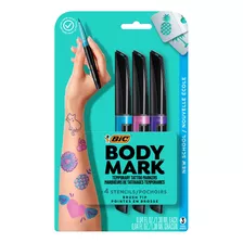 Bodymark By Bic, Marcador Temporal De Tatuaje, Inspiracion P