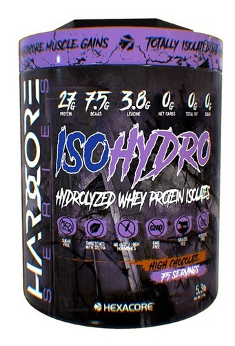 Isohydro Whey Proetin 5 Lbs/75 Serv Hexacore