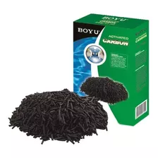 Carbón Activado Boyu 300g Pellets Bolsa C/red Acuario Pecera