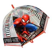 Paraguas Infantil Spiderman Impermeable Licencia Wabro