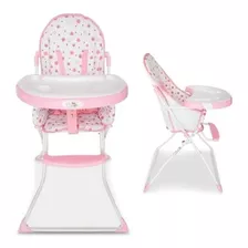 Cadeira Alimentação Flash Baby Style Cor Rosa