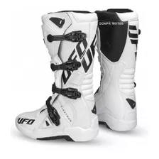 Botas De Motocross Ufo Elektron Blancas Atv Mx Sx Yfz Dompa 