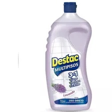 Multipiso Destac 3em1 Lavanda 750ml Uso Direto Limpa Perfuma