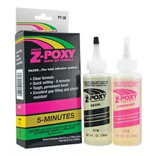 Cola Epóxi De Cura Em 5 Minutos Z-poxy Pt-38 (236 Ml) Hobby