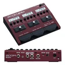 Zoom B3n Pedalera Multiefectos Bajo En Stock + Rocker Music