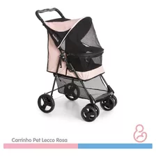 Carrinho De Cachorro Pet Lecco Rosa - Galzerano P100ros