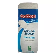 Discos De Algodão Cotton Line 37g Remover Maquiagem Diário