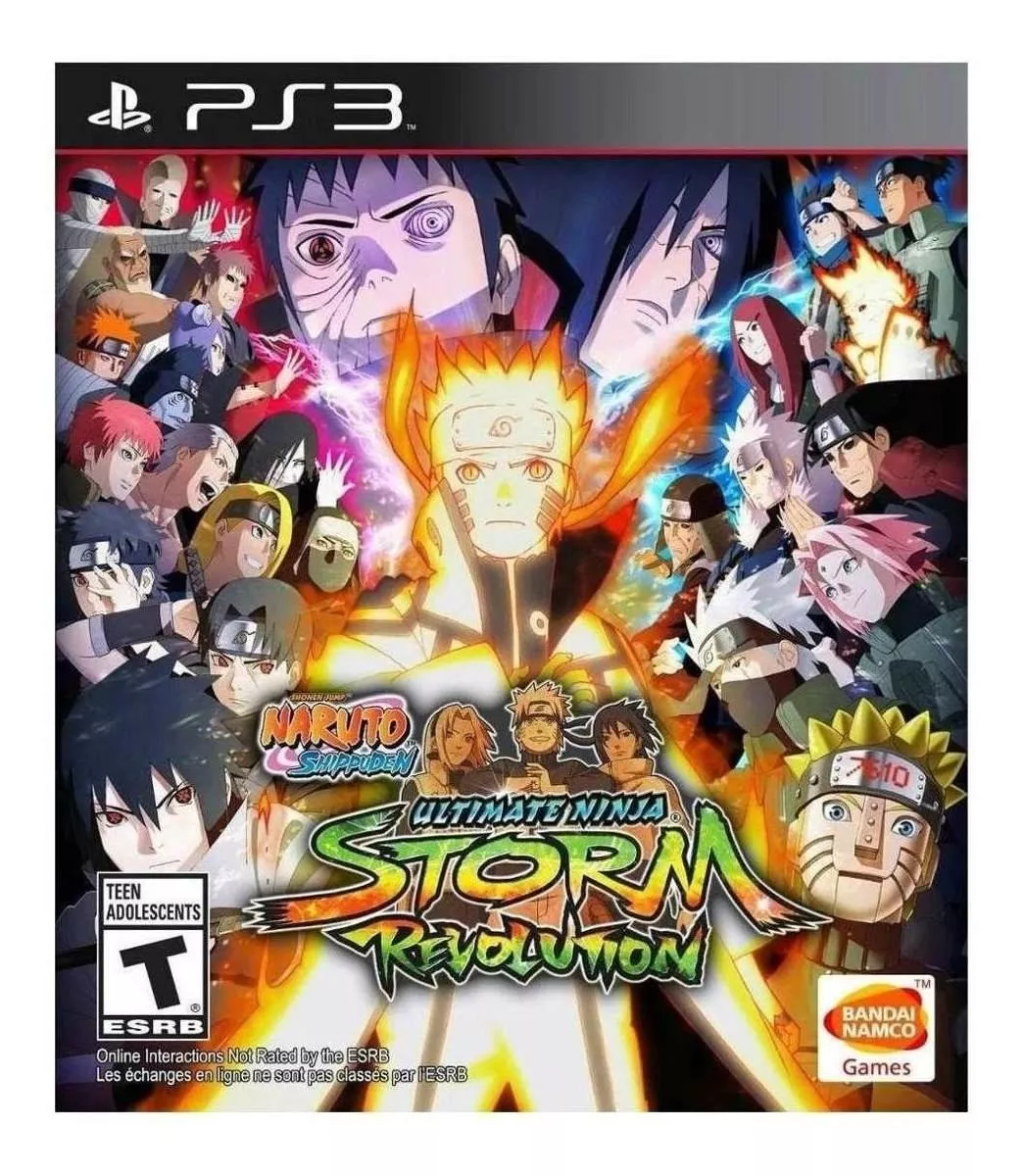 Naruto Shippuden: Ultimate Ninja Storm Revolution Standard Edition Bandai Namco Ps3  Digital