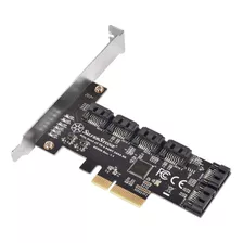 Tarjeta Pci Express Gn3 X2 6 Puertos Sata Gen3 6gbps No Raid