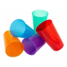 Vasos De Plastico Polipropileno Medio Litro 18oz 5pz