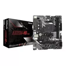 Placa Mae Asrock A320m-hd Am4 Ddr4 Hdmi/vga/video/m.2/usb3.0