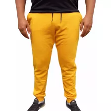 Calça Moletom Lisa Plus Size G1 Ao G4 Masculino Feminino