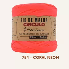 Fio De Malha Premium Círculo 25mm 140m - Cores Variadas 