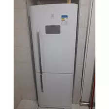 Geladeira Frost Free Electrolux Branca Com Freezer 454l 