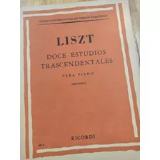 Liszt Doce Estudios Trascendentales Para Piano Brugnoli