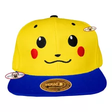 Gorra Pikachu Kawaii Ahs Pokemon Anime Ajustable Snapback