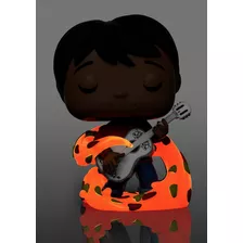 Funko Pop Disney: Coco - Miguel Con Guitarra Glow Exclusivo