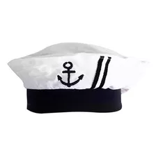 Stylesilove Gorro De Marinero Nutico Bordado Para Recin Naci