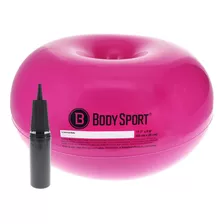 Body Sport Bola De Rosquilla, Morado, 17.7 X 9.8 Pulgadas, B